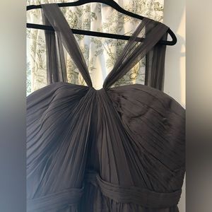 Charcoal Bridesmaid Dress